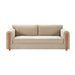 Modern 3 Seater Upholstered Couch Sofa For Living Room