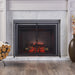 Samantha - Iron Fireplace Screen 2 Door Design