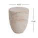 Outdoor / Indoor Lightweight, Concrete Side Table, Travertine - Beige
