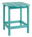Sundown Treasure - Rectangular End Table - Turquoise