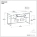 Richmond - Desk - Rustic Natural Aged Brown