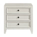 3 Drawer Nightstand With USB Charging Port