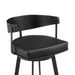 Lacey - Swivel Counter Stool - Black