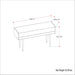 Anya - Ottoman Bench - Black
