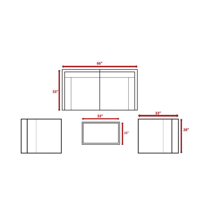 Comfortable Modern Patio Rattan Sectional Set With Cushions