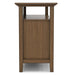 Redmond - Tall TV Media Stand - Rustic Natural Aged Brown