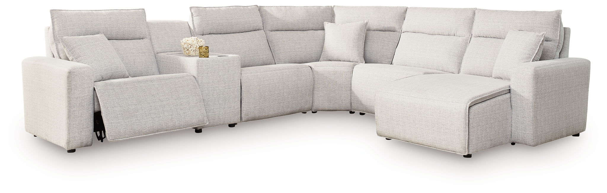 Modmax II - Reclining Sectional - Stone