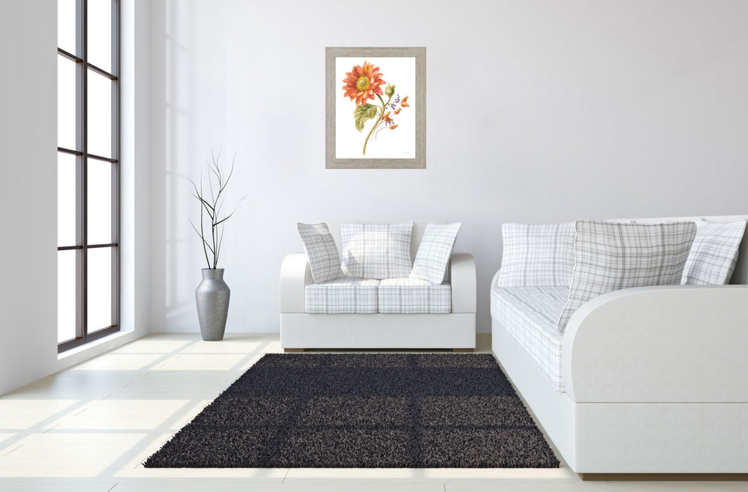 Sunlit Marigold - 28" x 34" Framed Wall Art