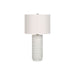 Table Lamp, Lighting, Resin, Transitional - Cream