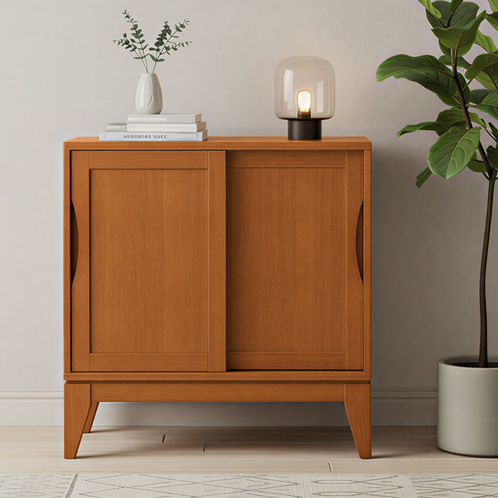 Harper Low Storage Handcrafted Cabinet - Thumbnail 4