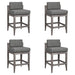 Vivid - Outdoor Patio Bar Stool Set