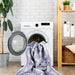 Maval - 6' X 9' Washable Area Rug - Blue