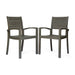 Outdoor Dining Chair, Stacking Design For Patio