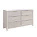 Melissa - Dresser With 6 Drawers