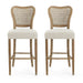 Barstool (Set of 2) - Dark Brown