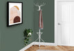 Coat Rack, Hall Tree, Free Standing, 12 Hooks, Entryway, 70"H, Umbrella Holder, Contemporary & Modern