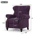 Modern Manual Push Back Recliner Chair