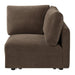 Theodore - Modular Wedge - Brown Chenille