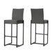 Outdoor Barstool With Hand Crafted Details (Set of 2)