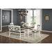 Mountina - Bench - Brown / White