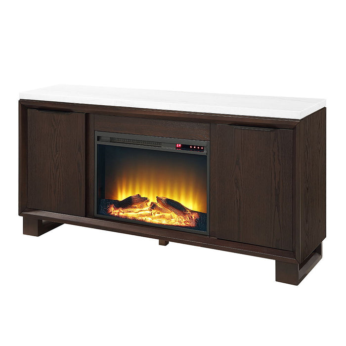 Edwyn Server With Fireplace