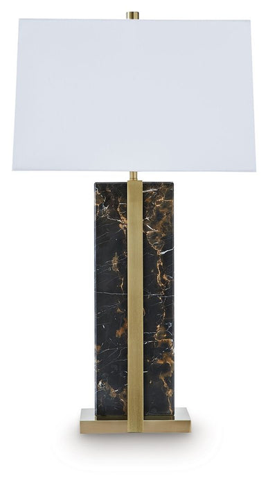 Neonish Marble Table Lamp - Thumbnail 2