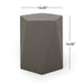 Side Table With Geometric Design