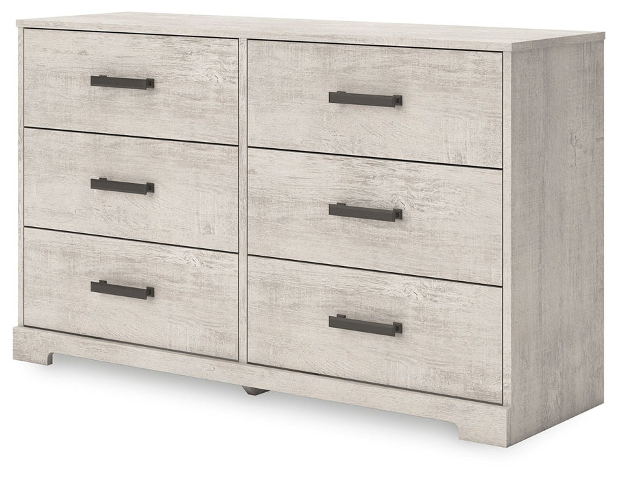 Shawburn - Six Drawer Dresser - Gray