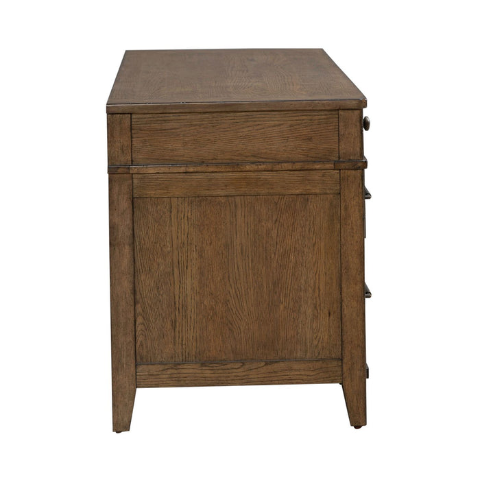 Carolina Park - Jr Executive Credenza - Brown