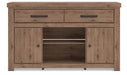 Garistyn - LG TV Stand With Fireplace Option