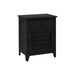 Accent Nightstand, Storage Drawer, Transitional