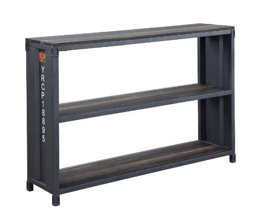 Cargo - Bookshelf - Weathered Oak & Gunmetal Finish Sacramento Furniture Store Furniture store in Sacramento