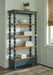 Finnworth - Bookcase - Blue / Brown