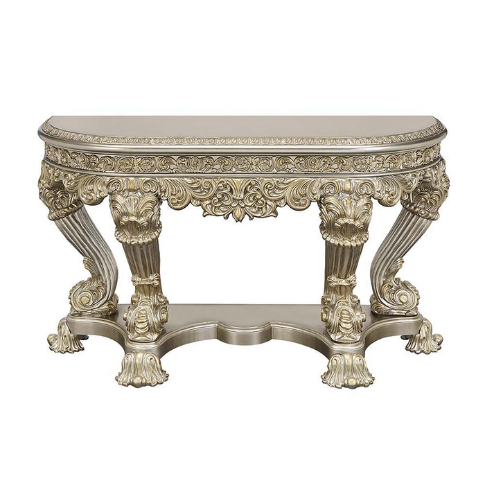 Danae - Sofa Table - Champagne & Gold