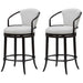 Otis - Upholstered Swivel Counter Height Barstool