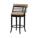 Telia - Upholstered Swivel Counter Height Barstool