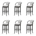 Otis - Upholstered Swivel Bar Height Barstool