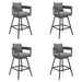 Menorca - Outdoor Patio Swivel Counter Stool Set