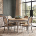 Colette - Round Dining Table - Blue / Gray