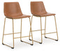 Ciabori - Upholstered Barstool (Set of 2)