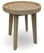 Marina Sun - Round End Table - Beige