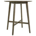 Allin - 31.5" Wood Top Pub Table - Night Wenge