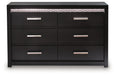 Shoralli - Six Drawer Dresser