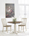 Wirloni - Dining Room Side Chair (Set of 2) - Antique White / Brown
