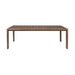 Relic - Outdoor Patio Dining Table - Weathered Eucalyptus