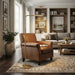 Verve - Floor Lamp With On / Off Switch Adjustable LED Round Base - Gold