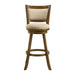 Aiden - Modern Farmhouse Swivel Wood Bar Height Kitchen Bar Stool