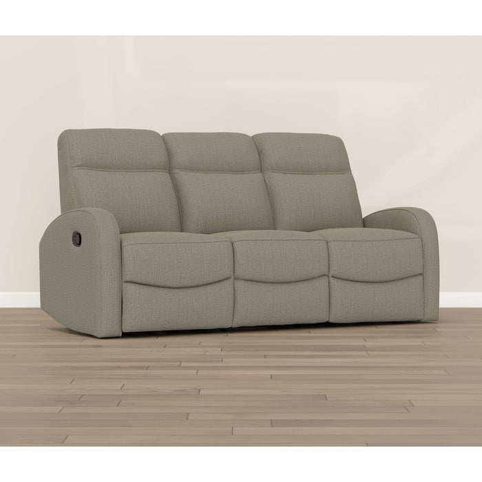 Manual Reclining Sofa With Dual Independent Recliners