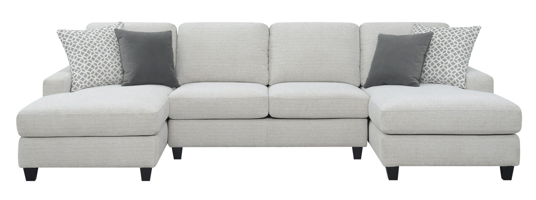Chaise Sectional - Gray