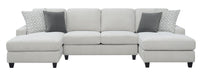 Chaise Sectional - Gray